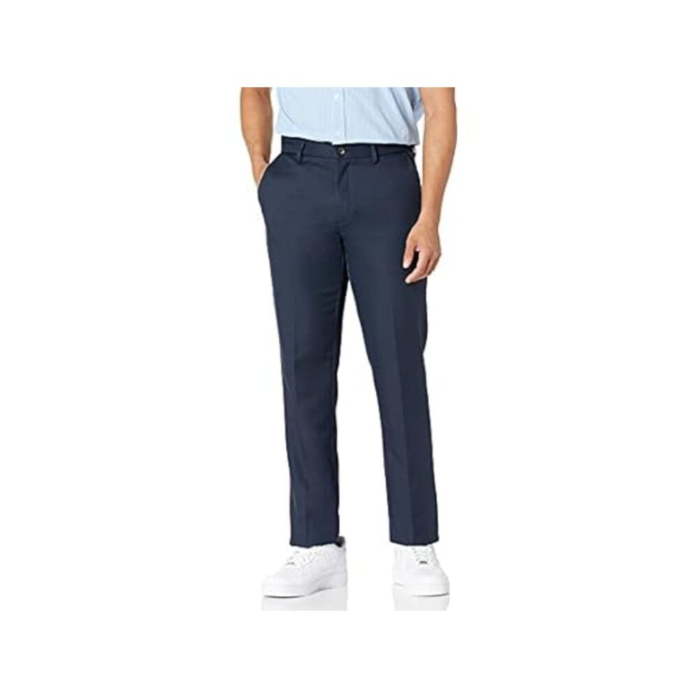 Amazon Essentials Mens Slim Fit Flat Front Dress Pant navy 29x34